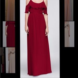 NWT David’s bridal dress ,size 14 .good for L-XL